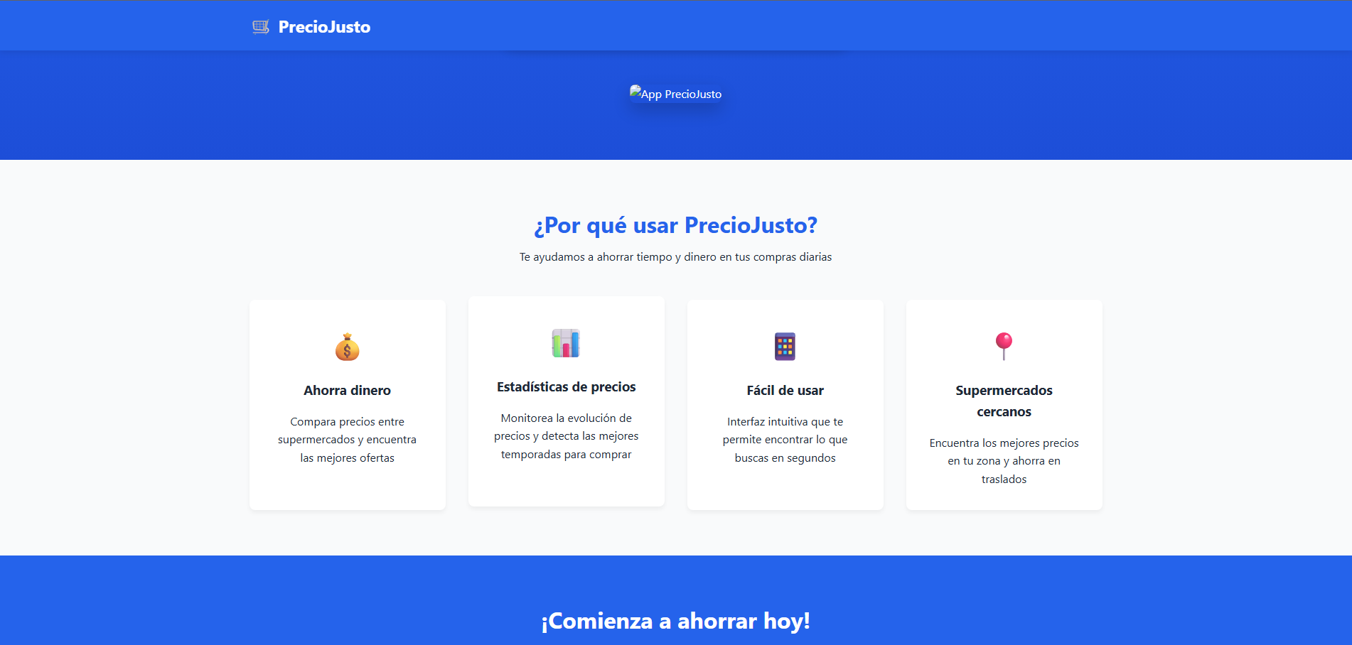 PrecioJusto App